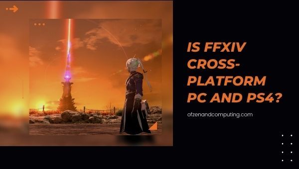 O FFXIV é multiplataforma para PC e PS4/PS5?