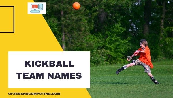 Idee per i nomi delle squadre di kickball (2023)