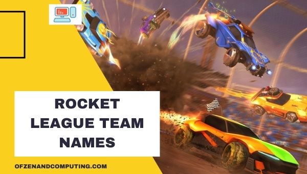 Rocket League Team Names Ideas (2023)