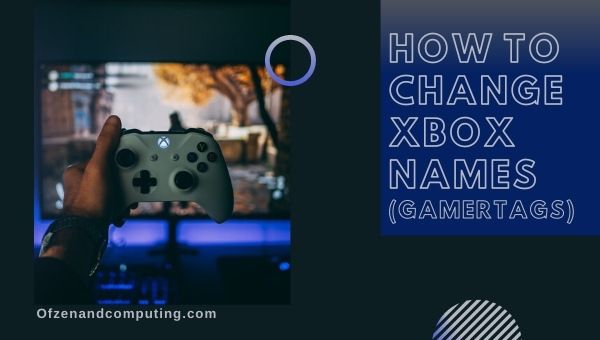 كيف تغير اسم اللاعب على Xbox؟