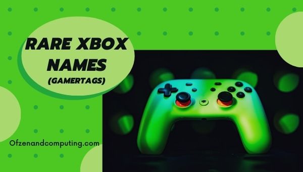 Gamertags raras do Xbox (2024)