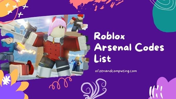 Lista de códigos do Roblox Arsenal (2022)