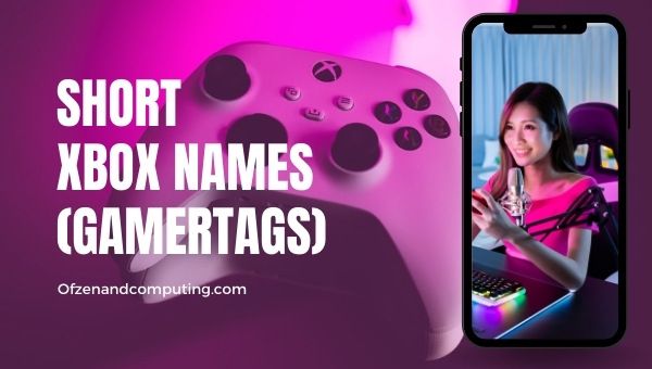 Nomes curtos ou gamertags do Xbox (2024)