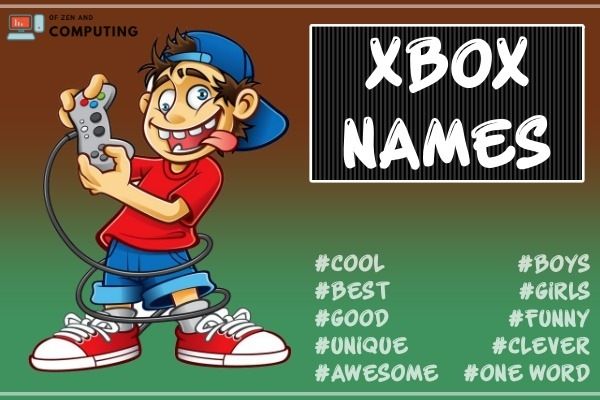 أفكار رائعة لعلامات ألعاب Xbox (2022): أسماء مرحة وجيدة