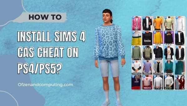 Come installare Sims 4 CAS Cheat su PS4/PS5? 