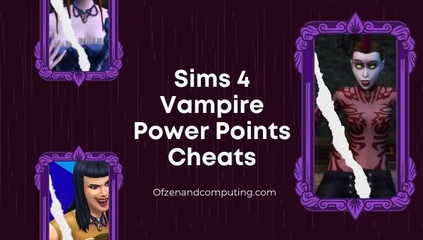 غش Sims 4 Vampire Power Points (2023)