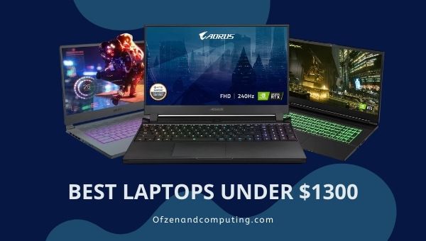 I migliori laptop sotto $1300
