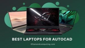 Las mejores computadoras portátiles para AutoCAD