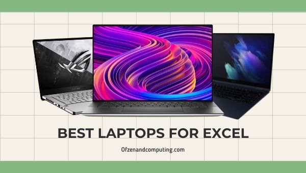 Best Laptops for Excel
