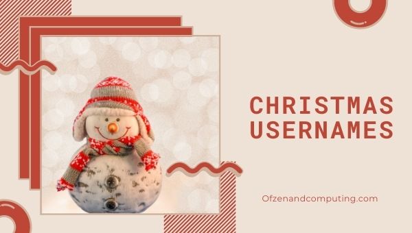 Idéias de nomes de usuário de Natal (2022)