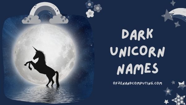 Nomi di unicorno scuro (2022)