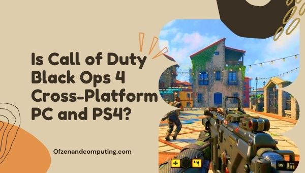Является ли Black Ops 4 кроссплатформенной игрой для ПК и PS4/PS5?