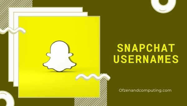 Idee per nomi utente Snapchat (2022)