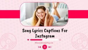 Songtext-Untertitel für Instagram (2022) Good, Savage