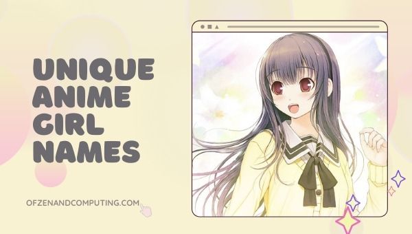 Idéias exclusivas de nomes de meninas de anime (2022)