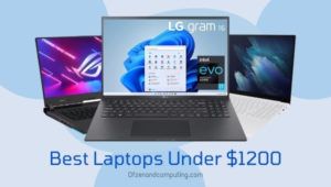 Najlepsze laptopy do gier poniżej $1200