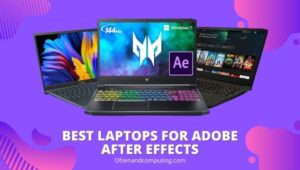 Beste laptops voor Adobe After Effects
