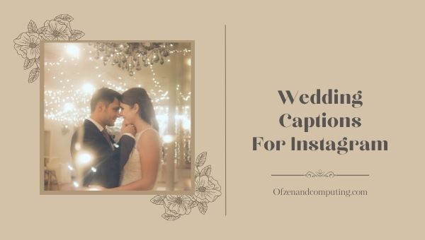 Légendes de mariage pour Instagram (2022) Invité, drôle