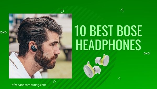 10 melhores fones de ouvido Bose