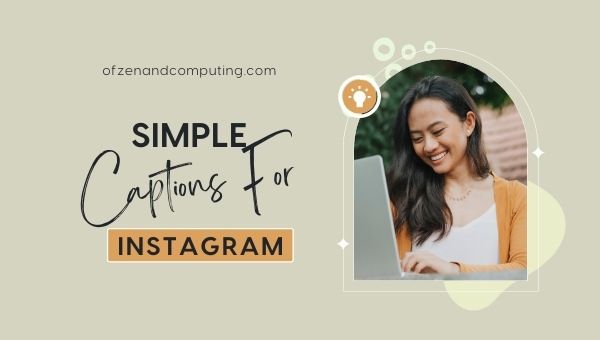 Simple Captions For Instagram (2022) Kısa, Selfie