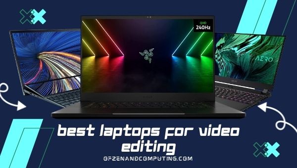 The Best Laptops for Video Editing