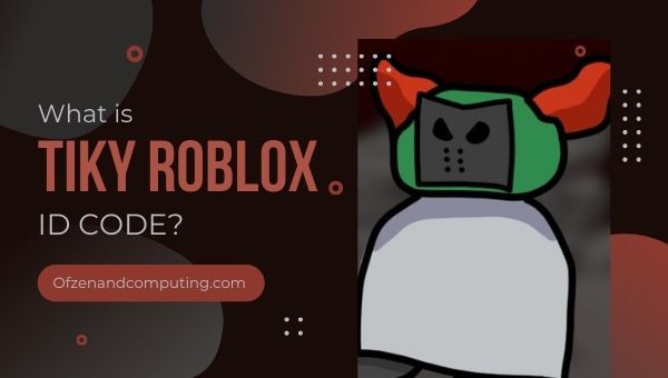 What is Tiky Roblox ID Code?