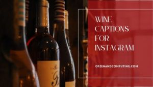 Wine Captions For Instagram (2022) Salvaje, Divertido, Lindo
