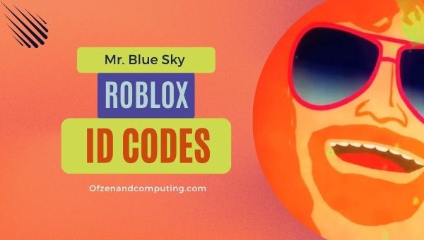 Mr. Blue Sky Roblox ID Codes ([cy]) Electric Light Orchestra