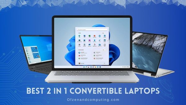 Najlepsze konwertowalne laptopy 2 w 1
