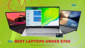 Las mejores computadoras portátiles con menos de $700