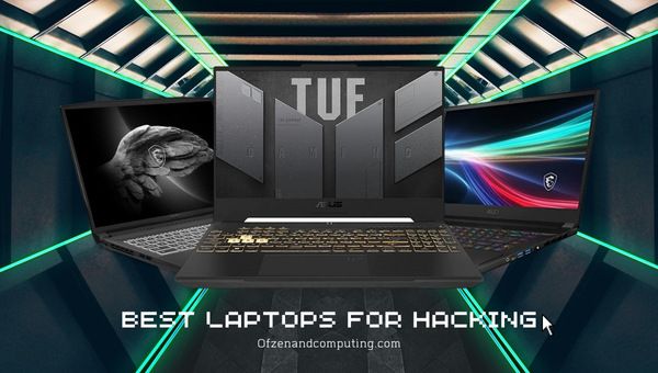 Las mejores computadoras portátiles para piratear