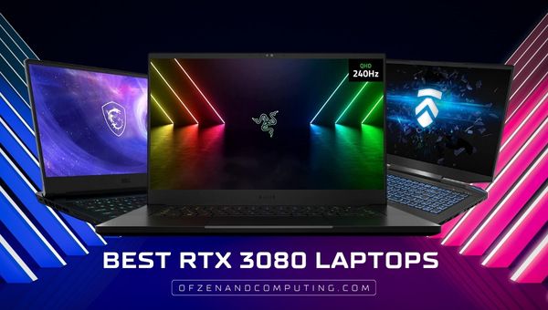 Las mejores computadoras portátiles RTX 3080