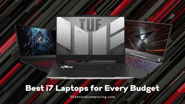 Las mejores computadoras portátiles i7