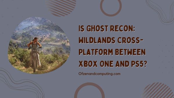 ¿Ghost Recon Wildlands es multiplataforma entre Xbox One y PS5?