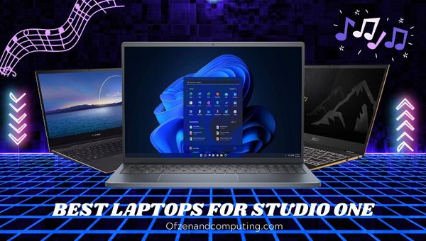 Najlepsze laptopy dla Studio One