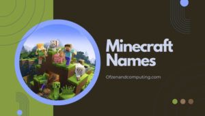 Cool Minecraft Names Ideas ([cy]) Bon, Meilleur, Drôle