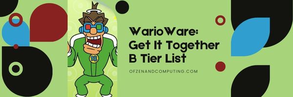 WarioWare: список уровней B Get It Together (2022 г.)