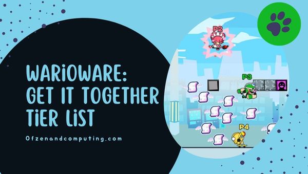 Lista poziomów WarioWare: Get It Together (2022)
