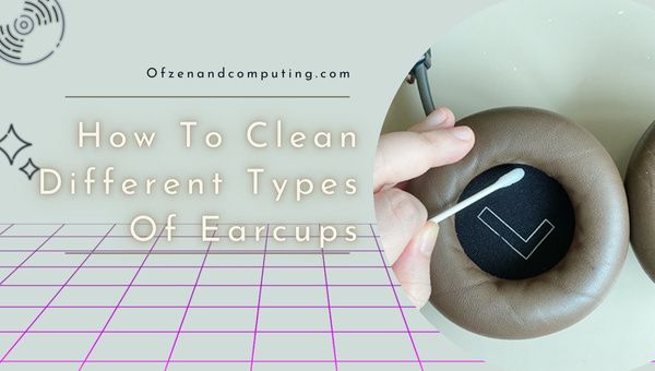 Como limpar diferentes tipos de fones de ouvido