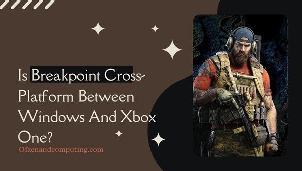 Is Ghost Recon Breakpoint cross-platform tussen pc en Xbox One?