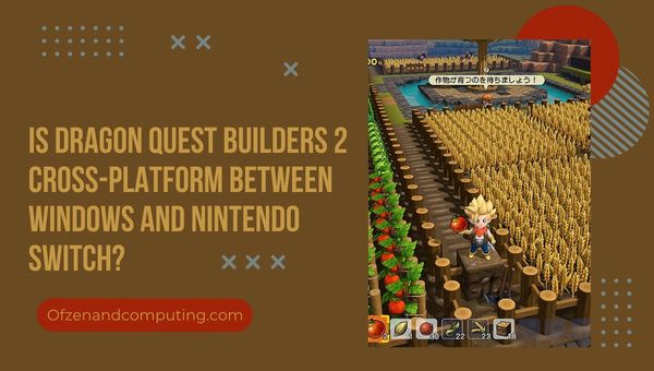 ¿Dragon Quest Builders 2 es multiplataforma entre PC y Nintendo Switch?