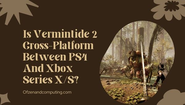 Is Warhammer Vermintide 2 platformonafhankelijk tussen PS4/PS5 en Xbox Series X/S?