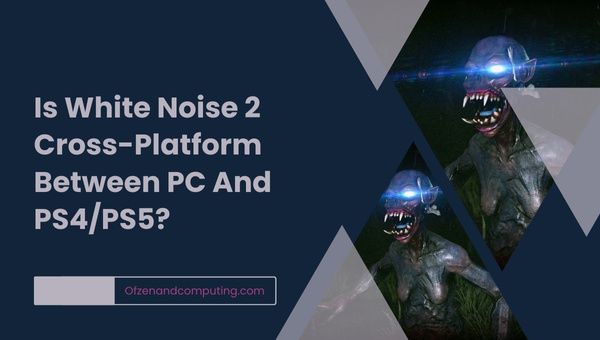 هل White Noise 2 Cross-Platform بين الكمبيوتر الشخصي و PS4 / PS5؟
