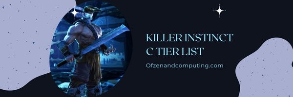Killer Instinct C Tier List (2023)