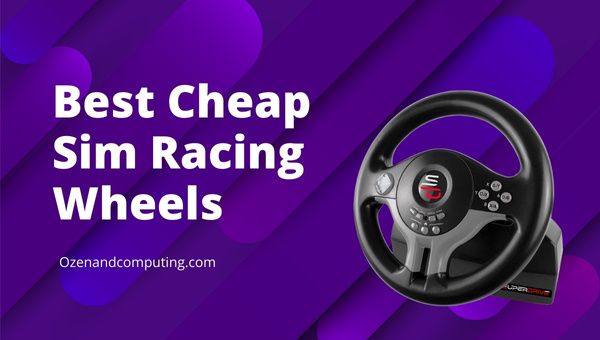 Best Cheap Sim Racing Wheels