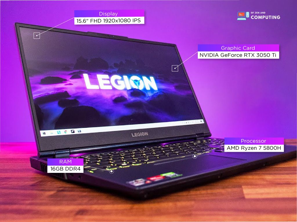 Lenovo Legion 5 Oyun dizüstü bilgisayarı