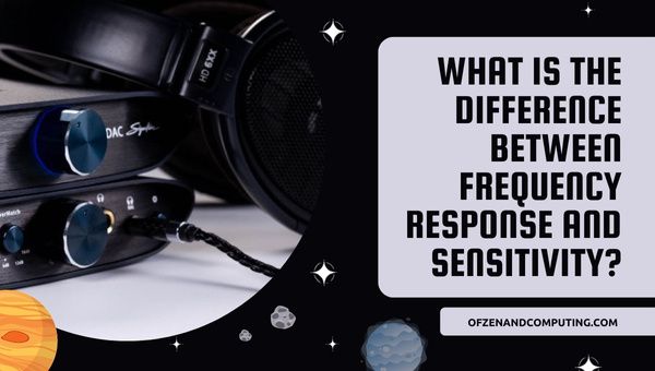 Qual è la differenza tra risposta in frequenza e sensibilità?