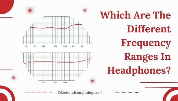 ¿Cuáles son los diferentes rangos de frecuencia en los auriculares?