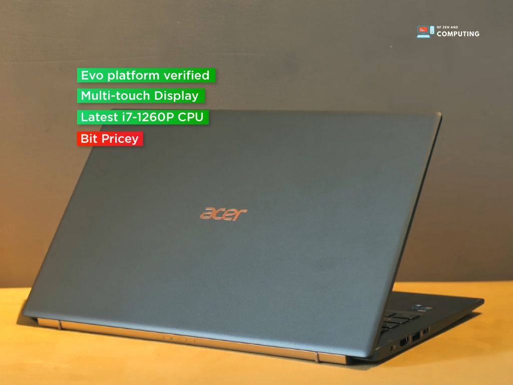 Acer Swift 5 Intel Evo Laptop