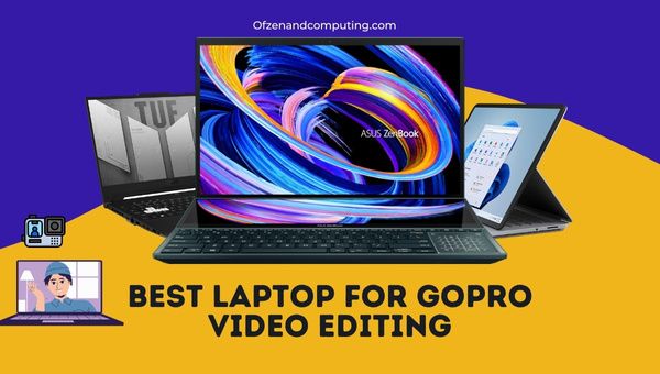 Komputer riba untuk Penyuntingan Video GoPro